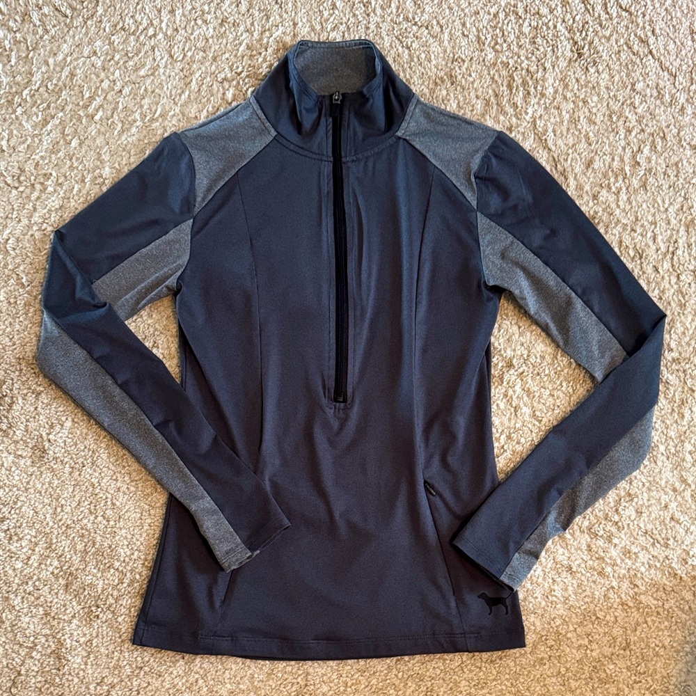 PINK Victoria's Secret Charcoal and Gray Pullover